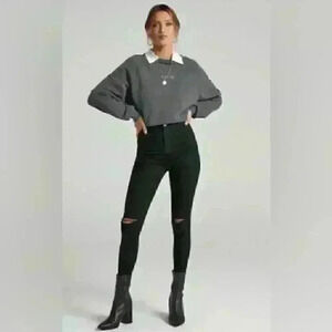 BELLA SKINNY JEANS IN BLACK DENIM